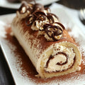 Tiramisú cake roll