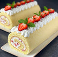 Strawberry cake roll